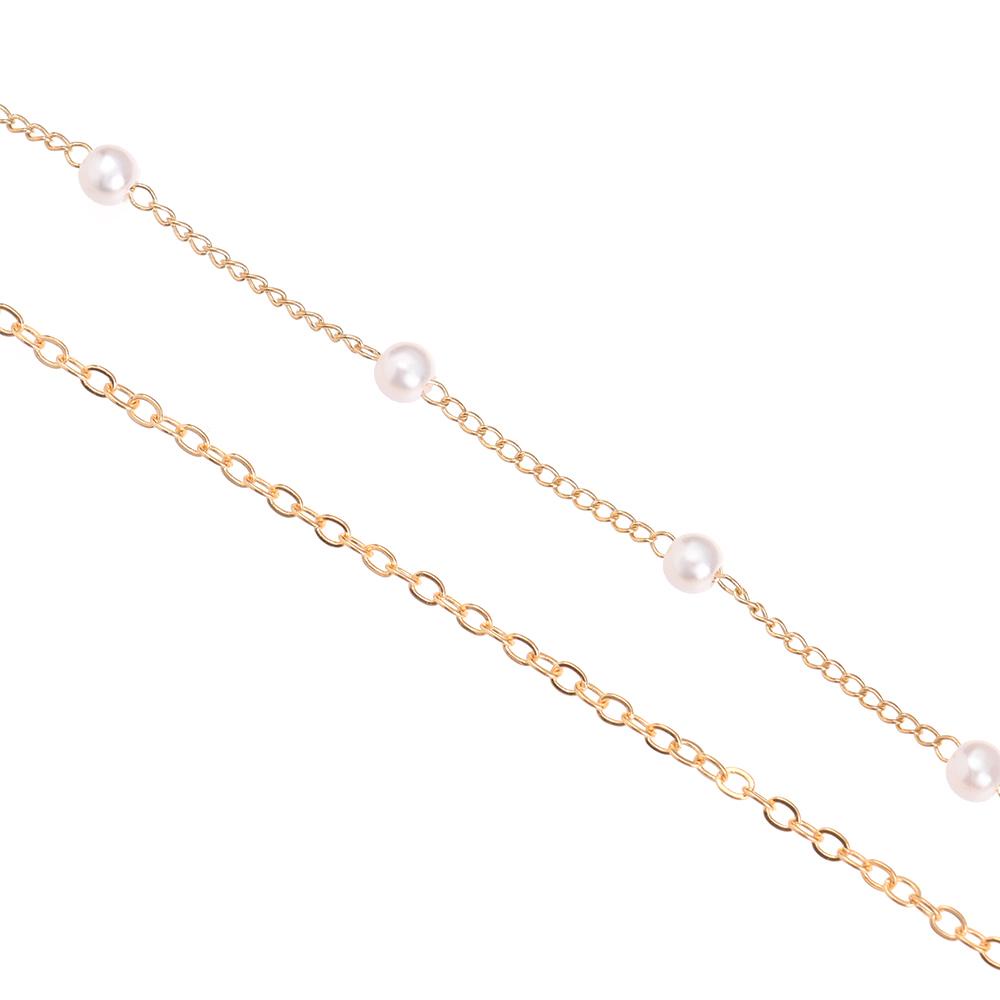 Vòng cổ Hai Lớp Trang Trí Hoa Cúc Phong Cách Bohemian Dành Cho Nữ