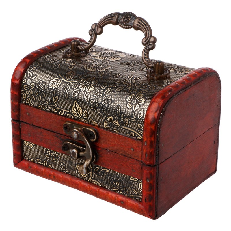 Hộp gỗ đựng trang sức thiết kế vintage
