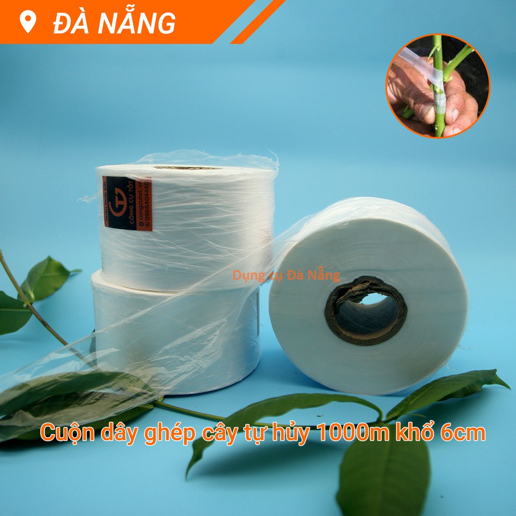 Dây ghép tự hủy 1000m khổ 6cm