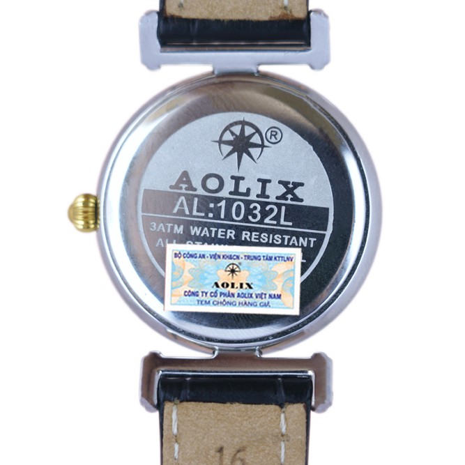 Đồng Hồ Nữ Dây Da Mặt Tròn Aolix AL-1032L Sapphire