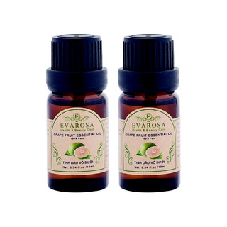Combo 02 Tinh dầu Vỏ Bưởi Evarosa chai 10ml
