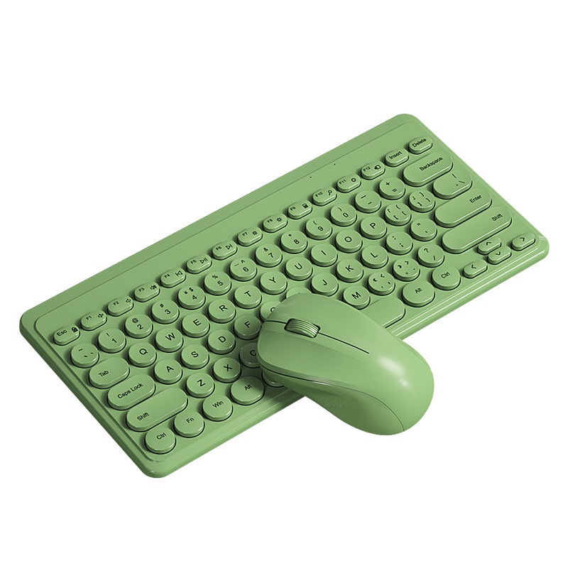 Bộ Bàn Phím Và Chuột Không Dây Usb Di Động Tiện Dụng