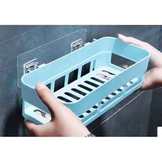 Kệ chữ nhật dán tường đa năng (màu ngẫu nhiên)