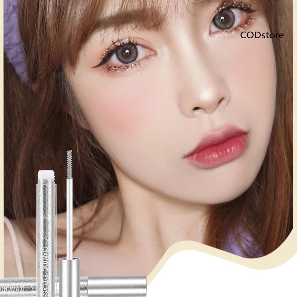 Mascara S18 làm cong và dày mi chống thấm nước ánh nhũ lấp lánh cho nữ