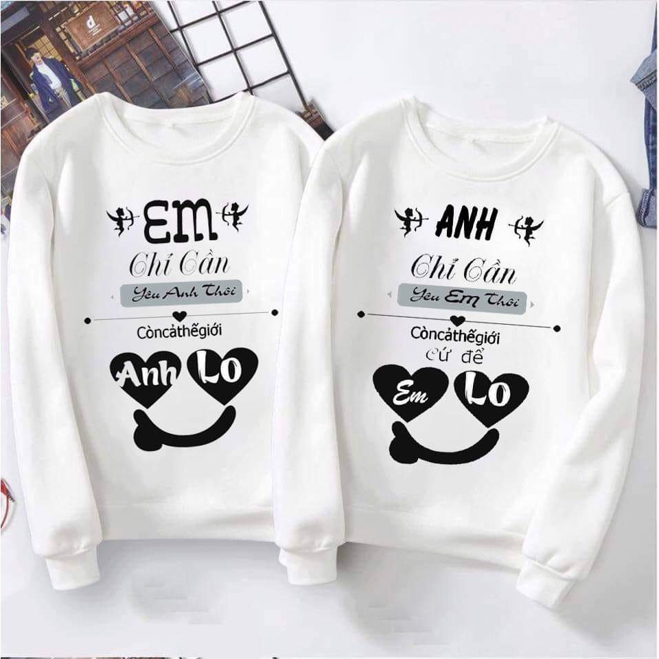 ÁO THUN TAY DÀI CẶP ĐÔI SIÊU ĐẸP- GIÁ RẺ VÔ ĐỊCH