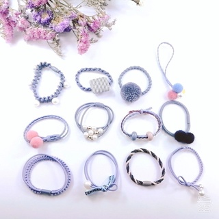 Dây cột tóc co giãn dễ thương phong cách Hàn Quốc