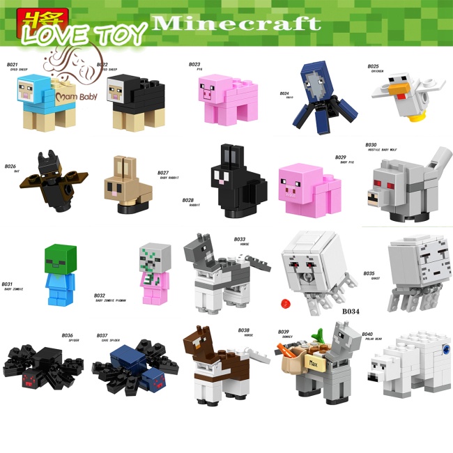Đồ Chơi Lắp Ráp Mô Hình Minecraft Cho Trẻ Em