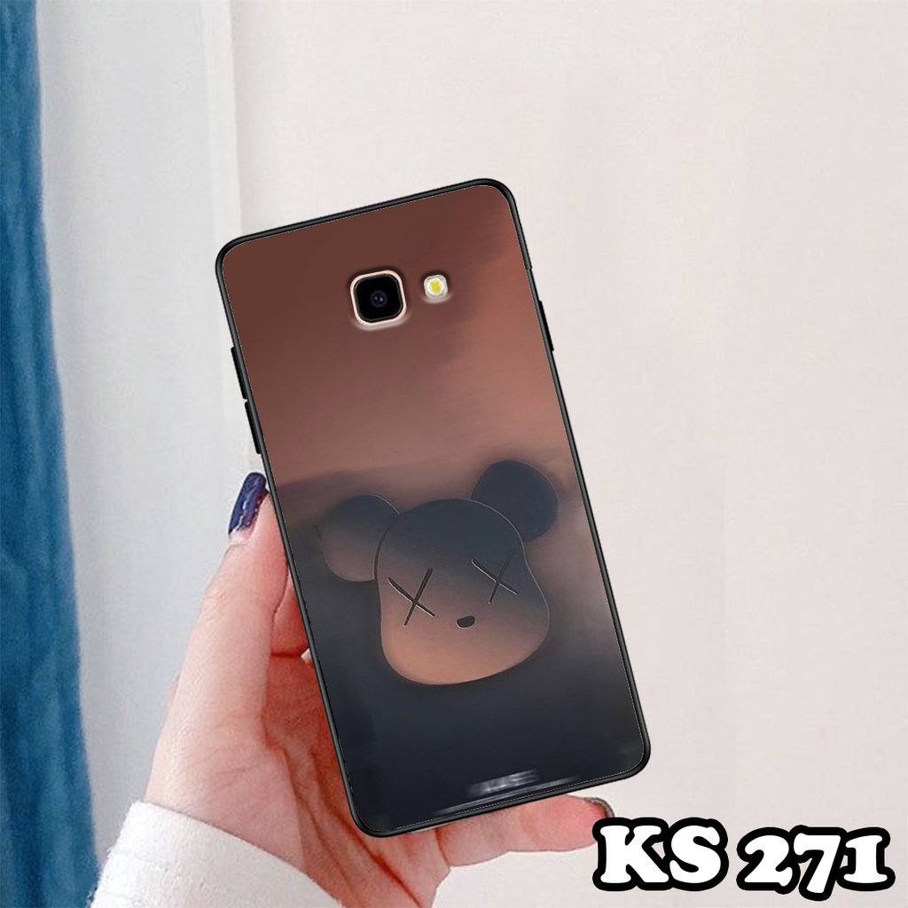 Ốp lưng Samsung J4 - Samsung J4 Plus - Samsung J4 Core - Ốp in hình Gấu B.Ŗİ.ÇK - Lưng nhám viền TPU cao cấp