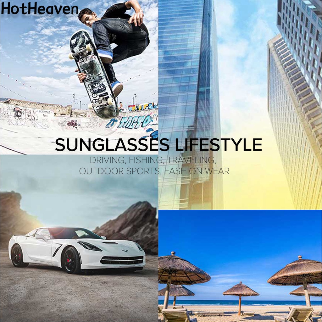 Kính Mát Mắt Mèo Gọng Kim Loại 5 Kiểu Chống Tia UV400 Thời Trang Unisex