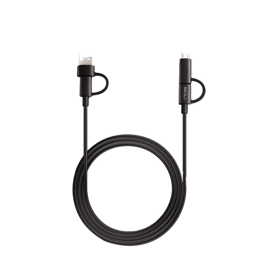 Cáp 4 trong 1 MiLi Micro USB-USB-A-Type C- HX-L41
