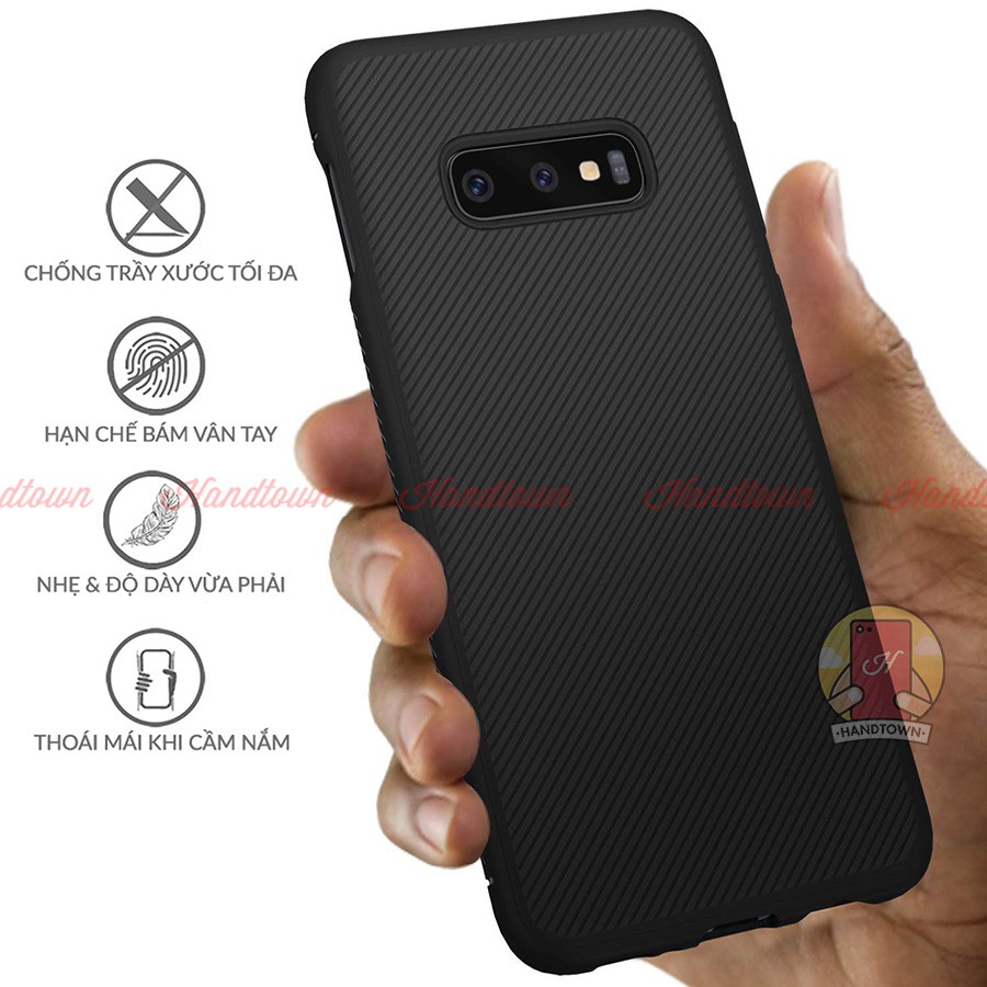 Ốp lưng mềm TPU Vân Chéo Samsung Galaxy S10e / S10 Edge / S10 / S10 Plus