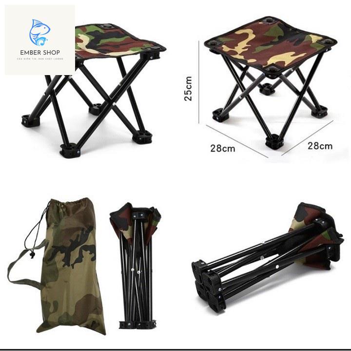 Ghế ngồi câu cá đài đa năng, ghế dã ngoại xếp gọn cao cấp giá rẻ | BigBuy360 - bigbuy360.vn