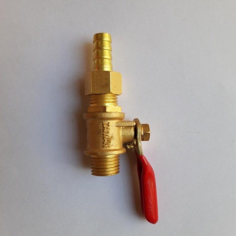 Van khóa máy hơi- máy nén khí- máy rửa xe 1/4 13mm loại tốt dày Đài Loan