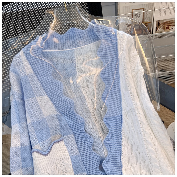 Áo Khoác cardigan Dệt Kim Dáng Rộng Thời Trang Mùa Thu Cho Nữ