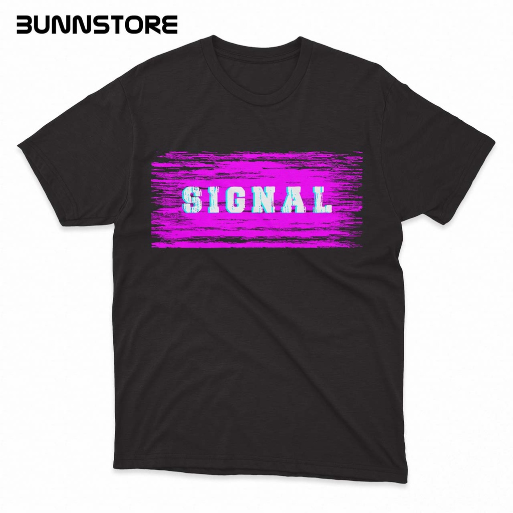 Áo thun Bunn - Signal - Đen B024