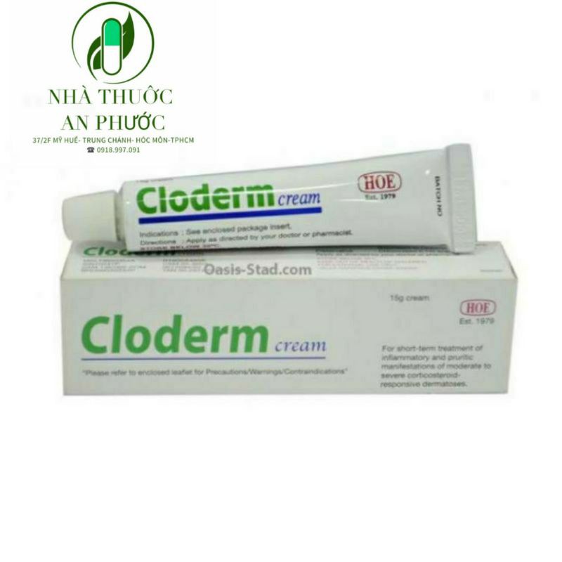✅ Kem Bôi Ngoài Da CLODERM (15g)