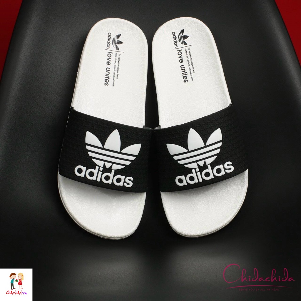 [Khâu miễn phí] Dép lê nam adi.das Pu 3 lá lớn, cực cute (39-43)