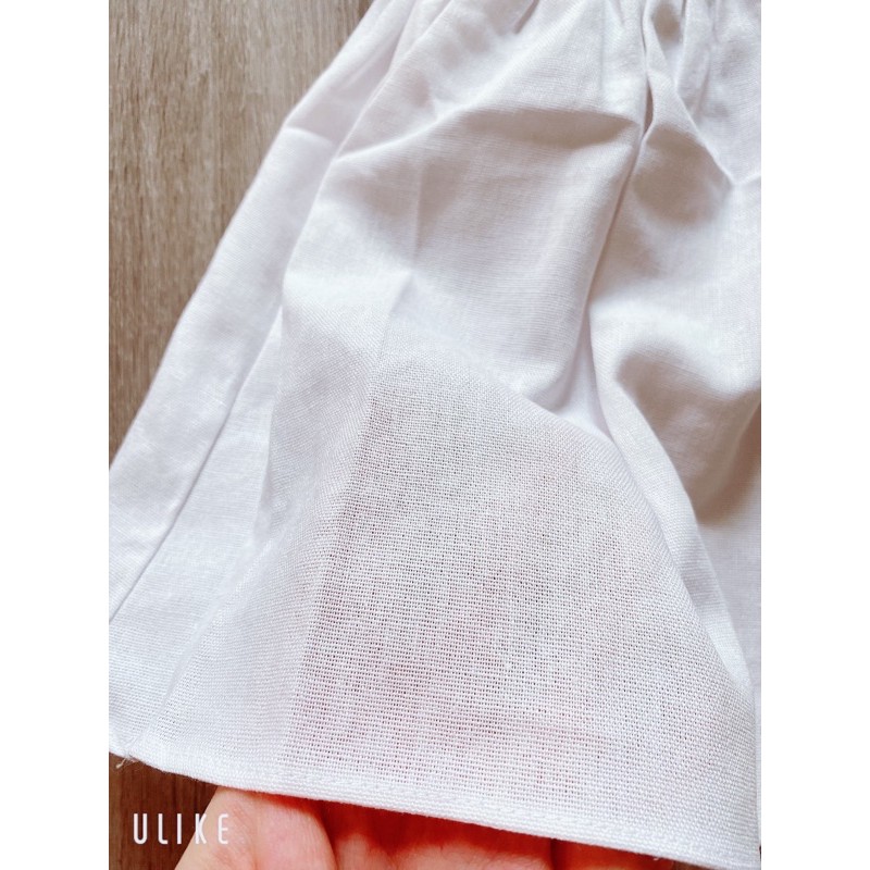 Đầm trắng công chúa hoàng gia bé gái