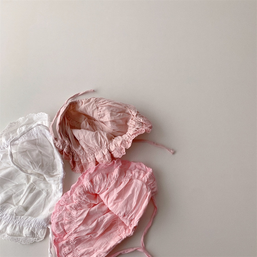 Mũ che thóp cho bé gái dễ thương 3 màu