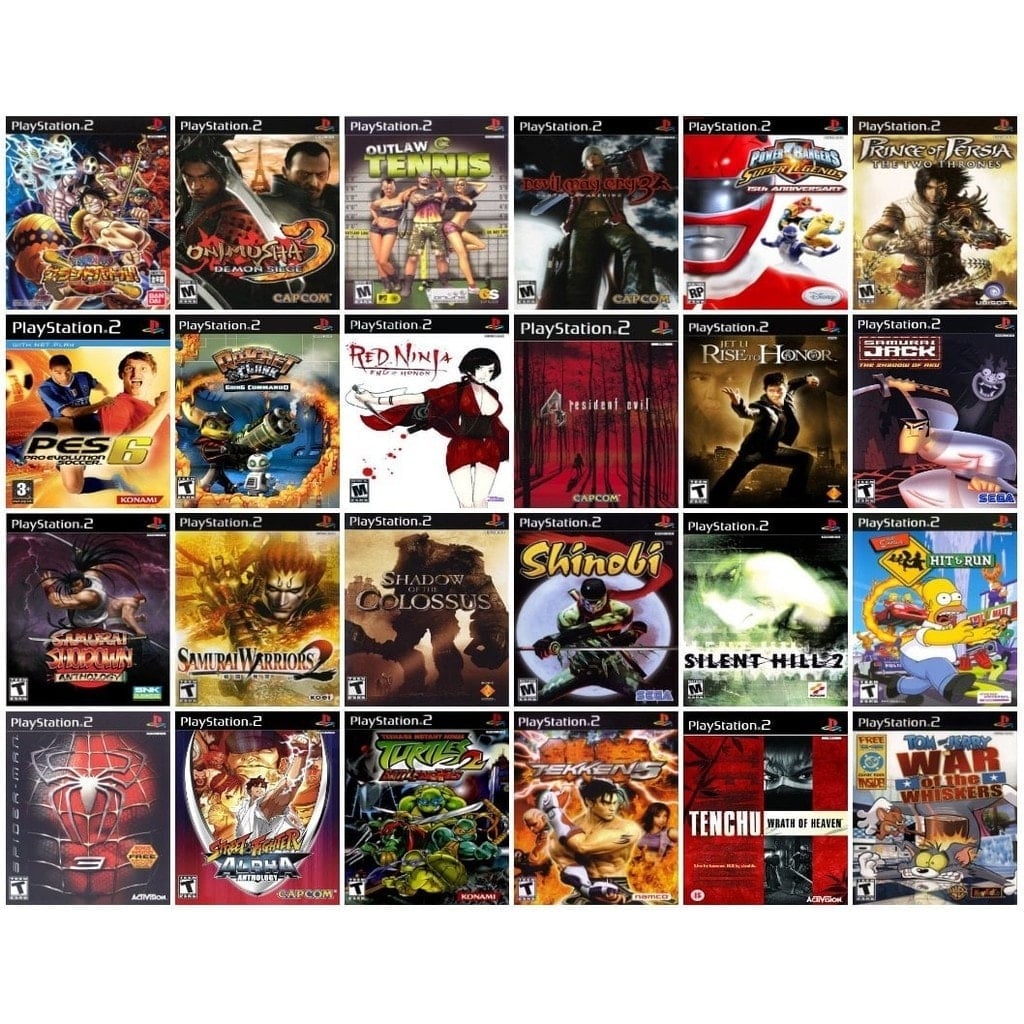 Máy chơi Game Playstation PS2 chạy ổ cứng 500GB (Hỗ trợ cài game theo yêu cầu) | BigBuy360 - bigbuy360.vn