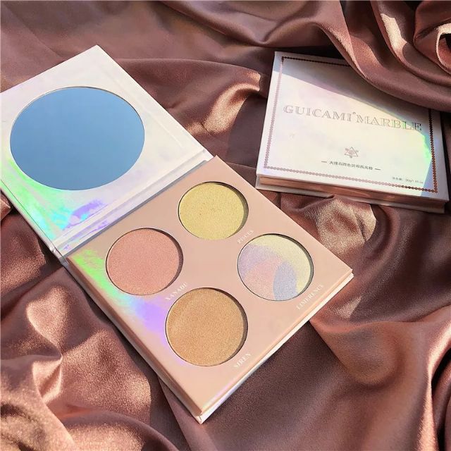 BẮT SÁNG + MÁ HỒNG + TẠO KHỐI CĂNG BÓNG HIGHLIGHTER GUICAMI MARBLE | BigBuy360 - bigbuy360.vn