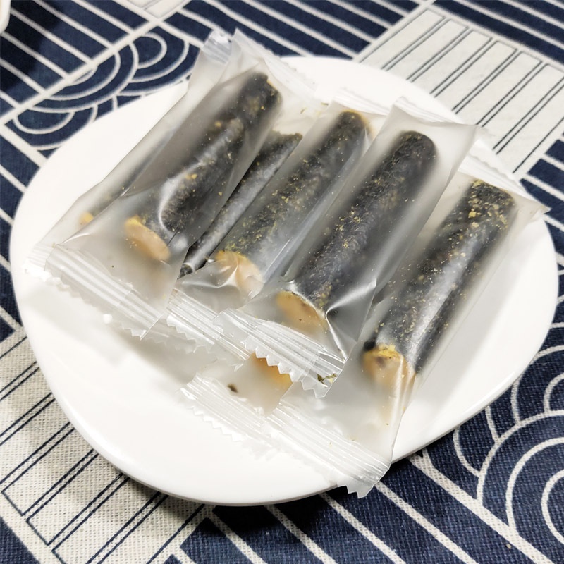 Combo 500g Bánh rong biển cuộn trứng muối/ bánh rong biển cuộn thịt ruốc nhiều vị ăn vặt ngon