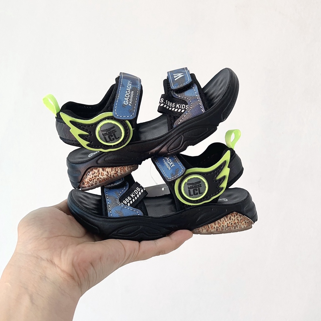 Sandal cho bé trai hàng nội địa cao cấp quai dán tiện lợi 617