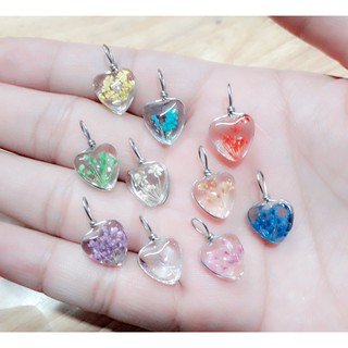 Mặt hoa khô 10 cái giá rẻ [ hoa khô ép thủy tinh ]