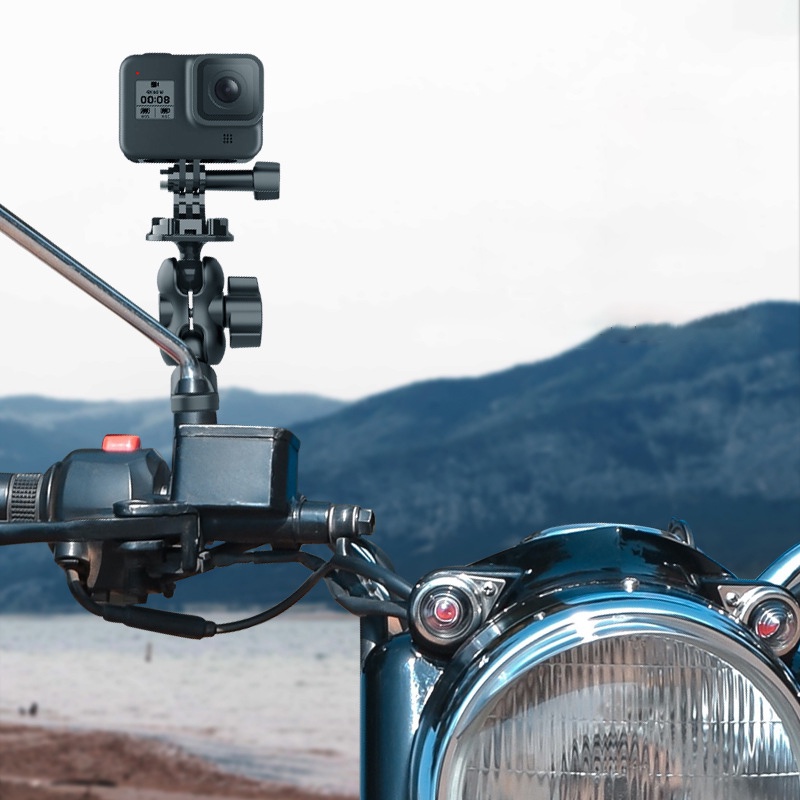 Mount đế gắn GoPro lên kính chiếu hậu xe máy Telesin - Phụ Kiện cho GoPro, Sjcam, Yi Action, Osmo Action