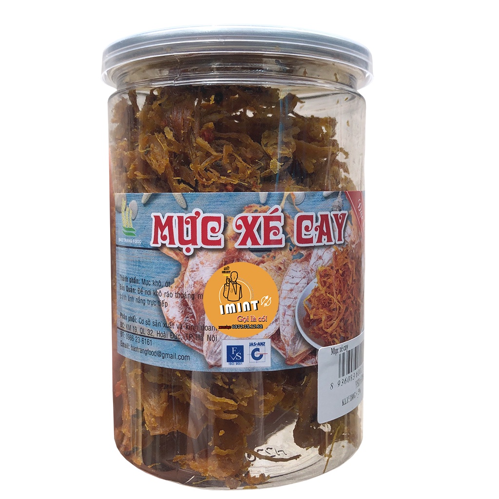 Mực xé tẩm vị 200g Mực Xé Sợi Vị Cay Nha Trang khô mưc xé cay khô Tẩm Vị Đồ Ăn Vặt online