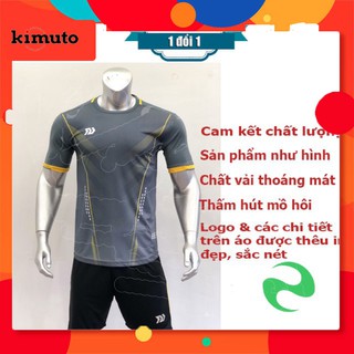 Áo bóng đá chính hãng ️⚽ đồ đá banh không logo ZINAS ️⚽MÀU XÁM CHẤT LƯỢNG CAO mới nhất