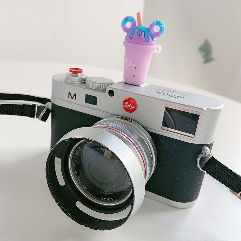 SAMSUNG Vỏ Bọc Bảo Vệ Đèn Pin Máy Ảnh 3D Bằng Nhựa Dễ Thương Cho Máy Ảnh DSLR