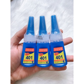 Keo 401 Hàng Chuẩn  - Keo Dán Móng, Đính Đá Siêu Chắc - Tổng Kho Chuyên Nail Mi