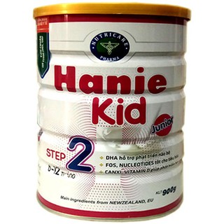 Sữa bột Nutricare Hanie Kid 2+ cho trẻ biếng ăn và suy dinh dưỡng .