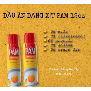 Dầu Pam ăn kiêng(1117 lần xịt) 12oz