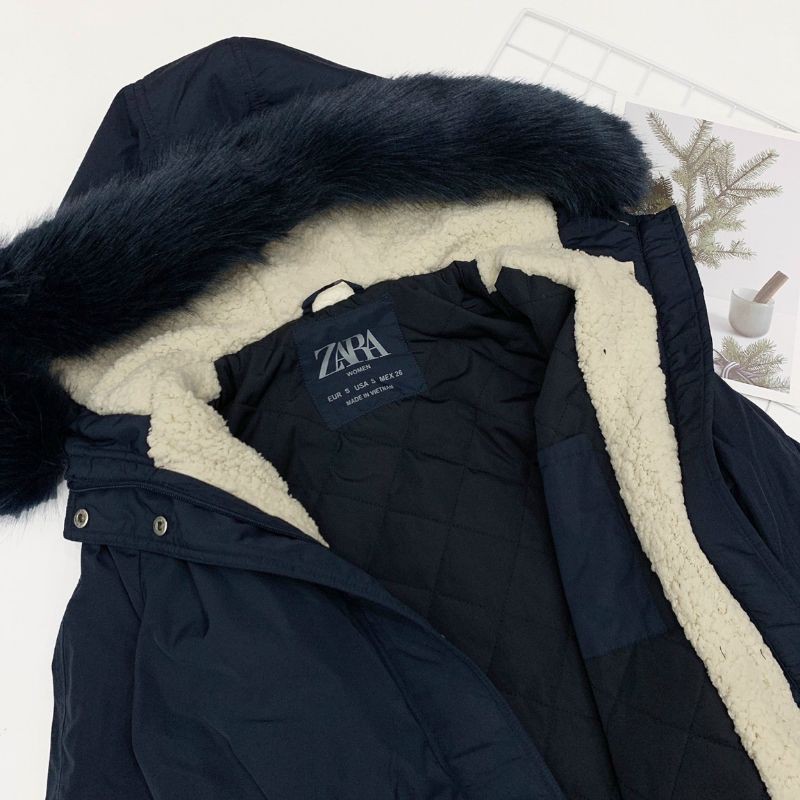 áo khoác Parka Zarrrr.a chất phao
