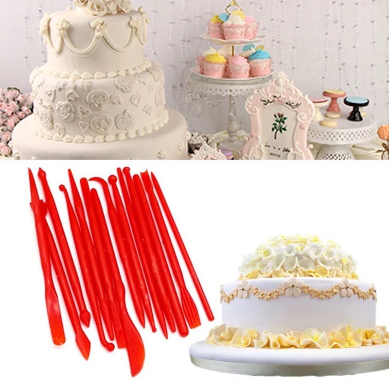 Bộ 14 que tạo hình fondant