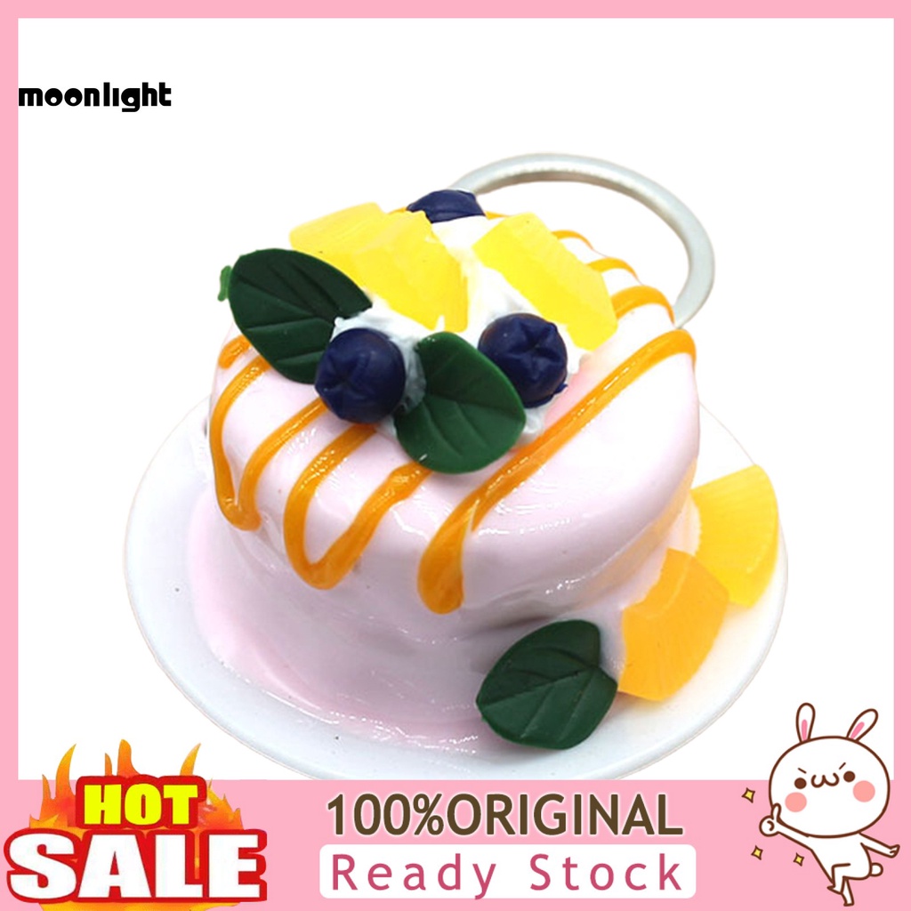 Móc Khóa Hình Đồ Ăn Mini Chống Gỉ Sét