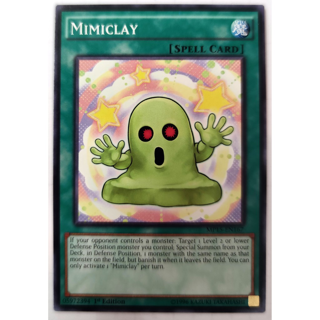 [Thẻ Yugioh] Mimiclay |EN| Common (ARC-V)