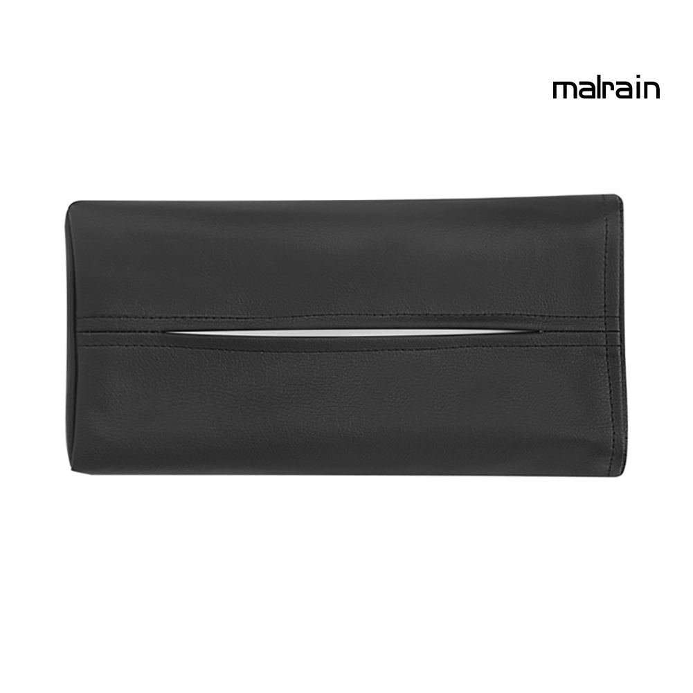 Hộp Da Đựng Khăn Giấy Tiện Lợi Cho Xe Hơi