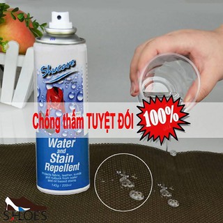 Chai xịt nano chống thấm cho giày dép túi xách