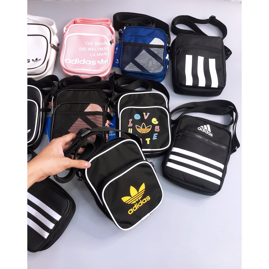 Túi đeo chéo ADIDAS nhiều loại, thích hợp cho cả nam và nữ, kiểu dáng thể thao năng động.