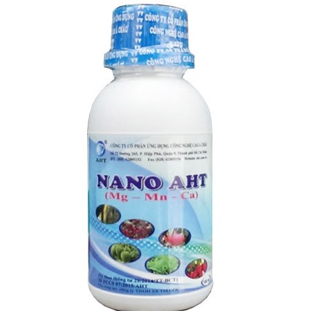NANO Mg - Mn - Ca Hổ trợ quá trình quang hợp và hấp thu dưỡng chất của cây 100ml