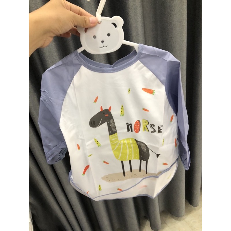 Áo yếm ăn dặm cho bé
