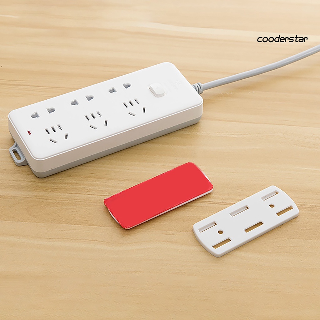 Giá đỡ ổ cắm điện dán tường tiện lợi cho văn phòng