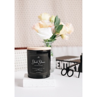Nến Thơm Black Blossom – Dạ Điệp Sen Candle | Hương Muối Biển, Xạ Hương Đen & Hổ Phách