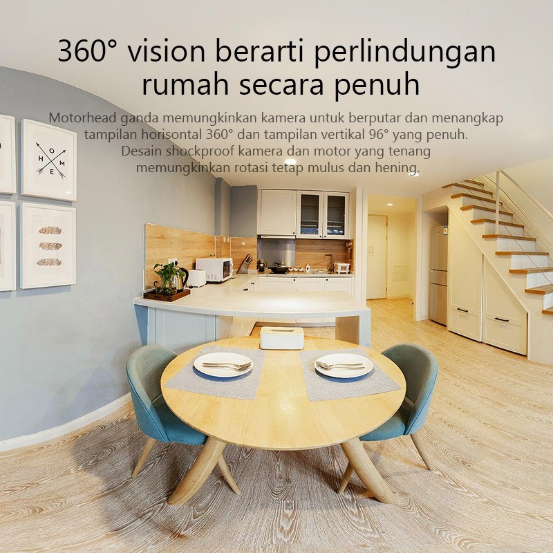 Camera giảm sát Xiaomi Mi home Security 360 độ 2K 1080P | WebRaoVat - webraovat.net.vn