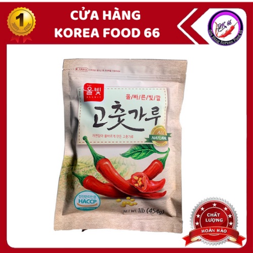 Ớt Bột Hàn Quốc Loại Mịn Nấu Mì Cay 1kg