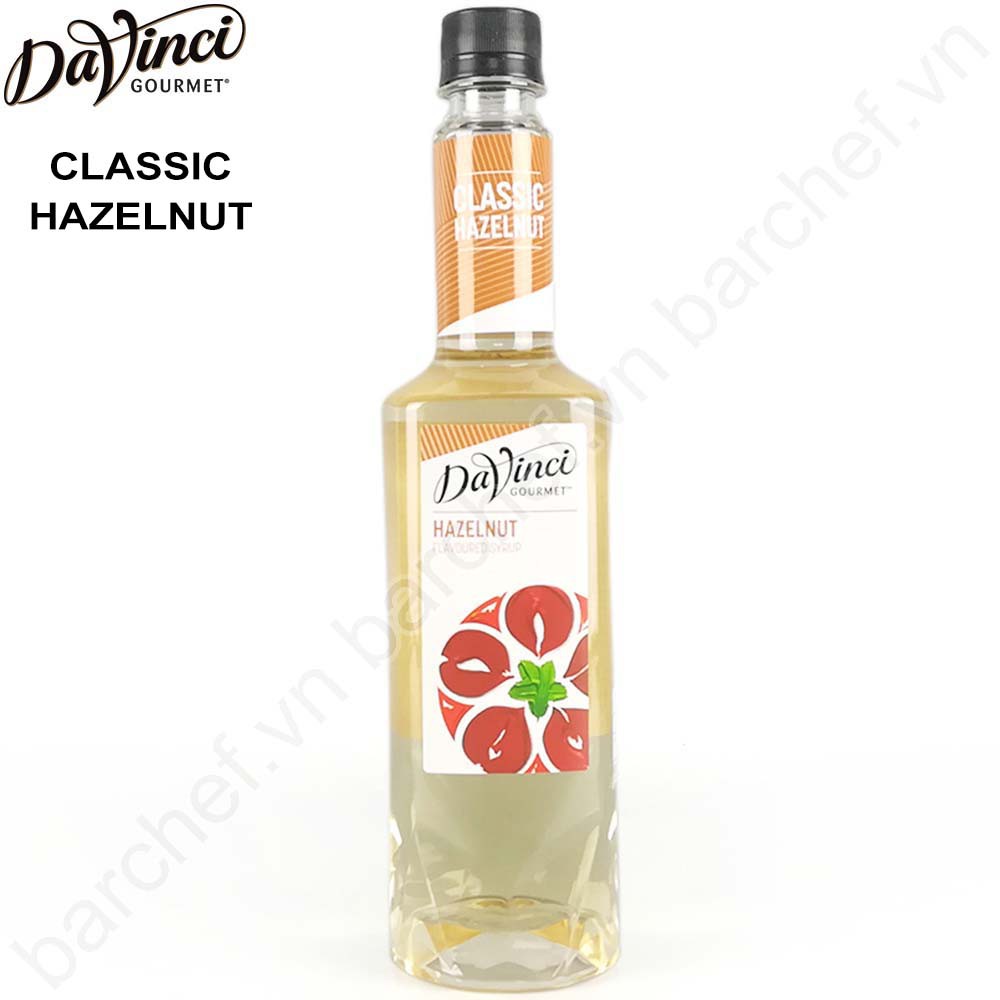 Siro Hạt dẻ Davinci Gourmet (Hazelnut syrup) - chai 750ml