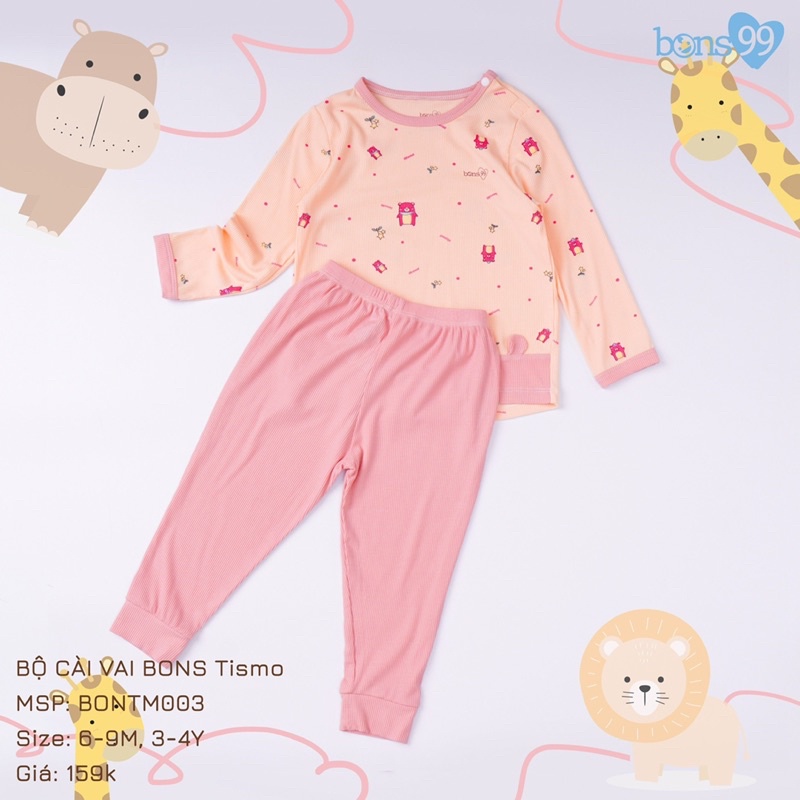 [BONS99] Bộ dài tay dành cho bé